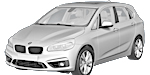 BMW F45 U20A4 Fault Code